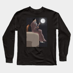 Mid Night Singing Long Sleeve T-Shirt